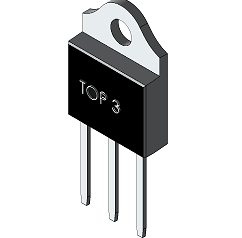 BTA41-600B | Thyristor Triac 600V 41A, TOP3-Isolated