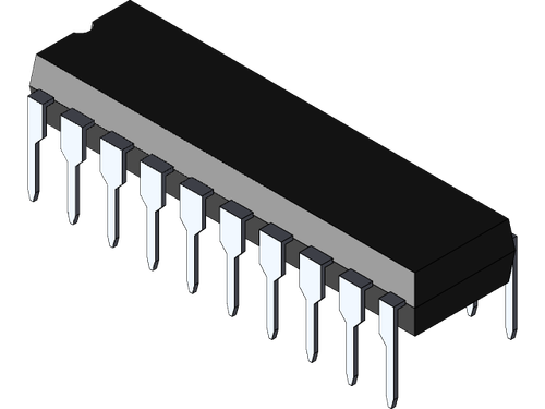 TD62387APG ; IC Driver Octal-non-Inverting 50V 0.5A, DIP-20