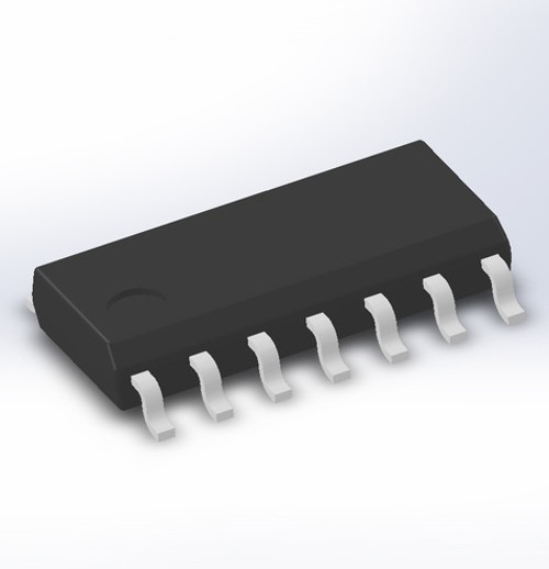 MCP3204-C-I/SL ; 4/8-Channel 12-Bit A/D Converters with SPI, SO-14