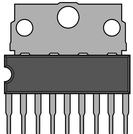 TDA6107JF | Triple Video Output Amplifier, SIL-9