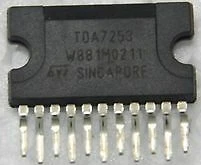 TDA7253 | Audio Power Amplifier 8W, ZIP-11