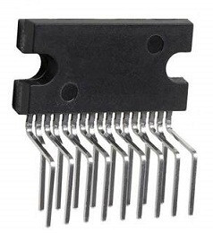 TDA8511J ; 4x13W Single-Ended Power Amplifier, ZIP-17