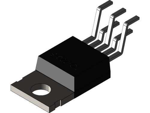TDA2030A ; IC Audio Amplifier 18W, TO-220-5