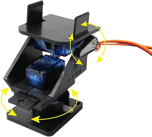 Mini Pan-Tilt PTZ Dual Axis without Motors