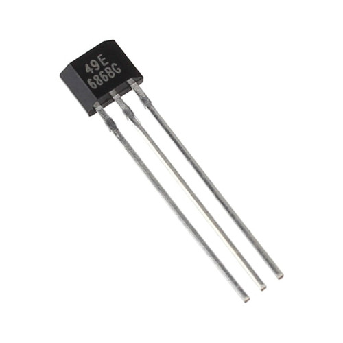 49E : SS49E | Magnetic Linear Hall Effect Sensor Analog Output 3V-6.5V, TO-92S