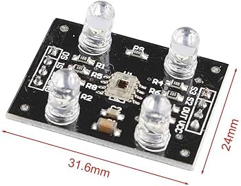 TCS230_TCS3200 ; Sensor Optical Color-Recognition, Module