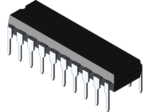 ATtiny2313V-10PU ; 8-Bit Microcontroller 2K Bytes Flash, DIP-20