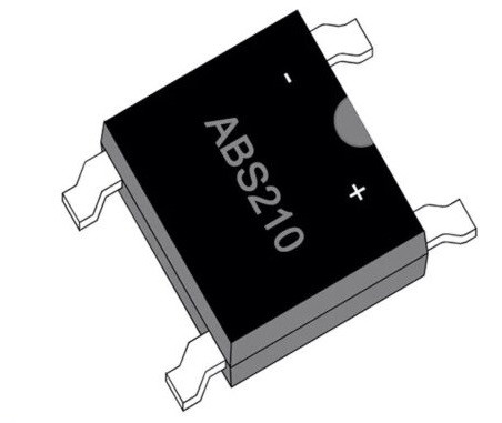 ABS210 ; Diode-Bridge Standard 1000V 2A, ABS_SMD-4