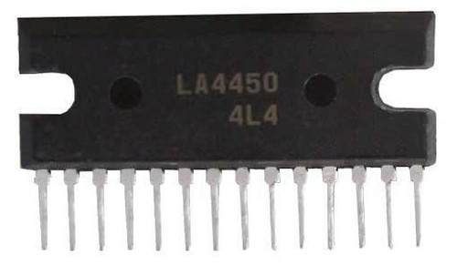 LA4450 | IC Audio Two Channel Power Amplifier For Car Audio, SIL-14