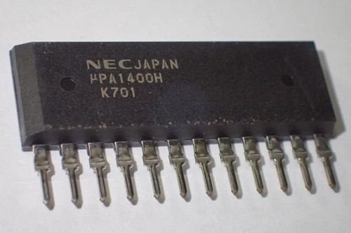 uPA1400H | Transistor BJT Quad NPN Darlington High Power Switch Array, SIL-12