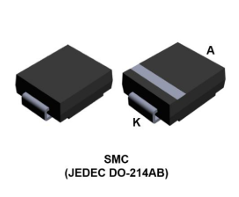GGZ_SMCJ100A | Diode Single TVS-Uni 100V 111V-123V 1500W, DO-214AB_SMC