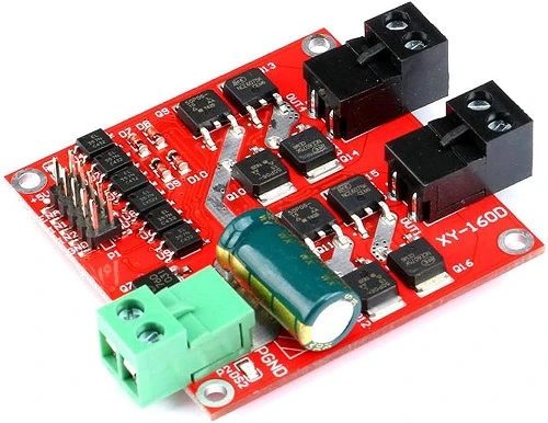 XY-160D Module | Dual H-Bridge DC Motor Controller 7A 160W