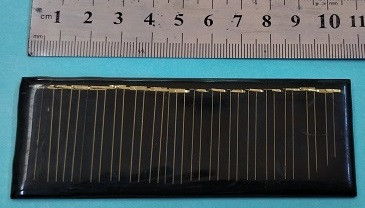 Solar Cell Panel | 6V-0.6W-10x4cm-Silicon Epoxy