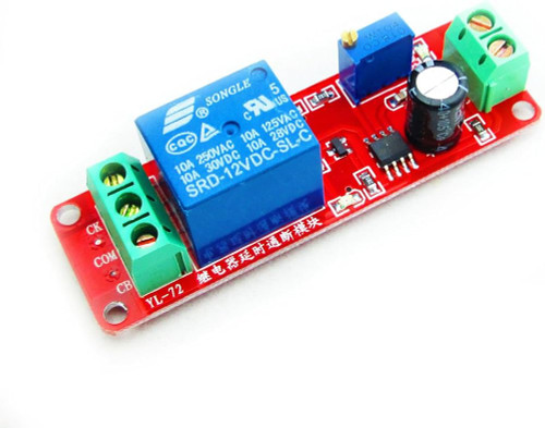 NE555-Relay-Card ; Board Timer Adjustable 12VDC