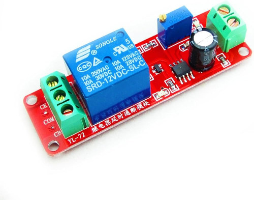 NE555-Relay-Card | Board Timer Adjustable 12VDC