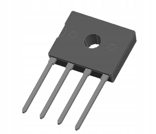 D4UB100 ; Diode-Bridge Standard 1000V 4A, D3K_SIL-4