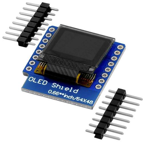 OLED Shield 0.66 inch 64x48 | - -