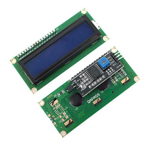 Serial LCD with I2C 16x2 | - -