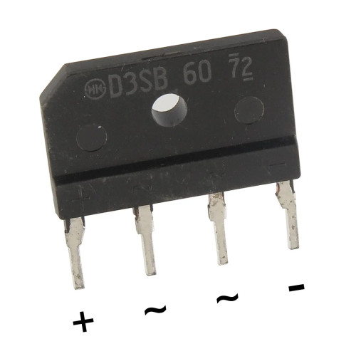 D3SB60 ; Diode-Bridge Standard 600V 4A, D3-SB
