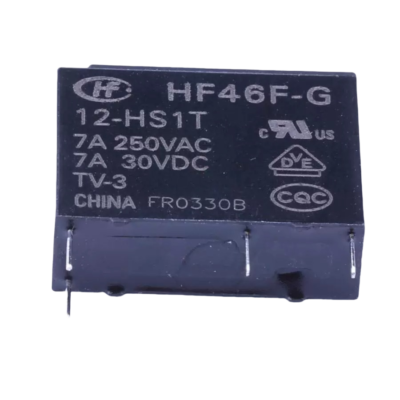 HF46F-G-12-HS1T ; Relay Electromechanical 12VDC 7A SPST, DIP-4