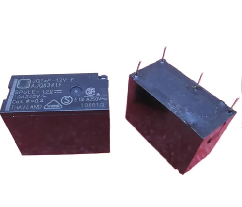 JQ1aP-12V-F | Relay Electromechanical 12VDC 10A SPST, DIP-4