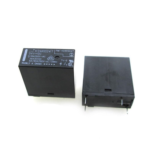K2AK024T ; Relay Electromechanical 24VDC 16A SPST, DIP-4