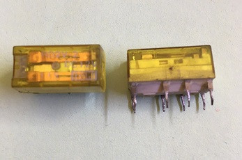 RD2V-2-DC12V | Relay Electromechanical 12VDC 1A DPDT, DIP-8 used