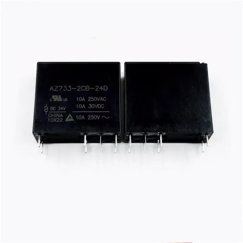 AZ733-2CB-24D | Relay Electromechanical 24VDC 12A DPDT, DIP-8