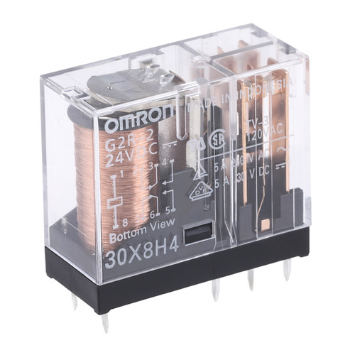 G2R-2-24VDC | Relay Electromechanical 24VDC 5A DPDT, DIP-8