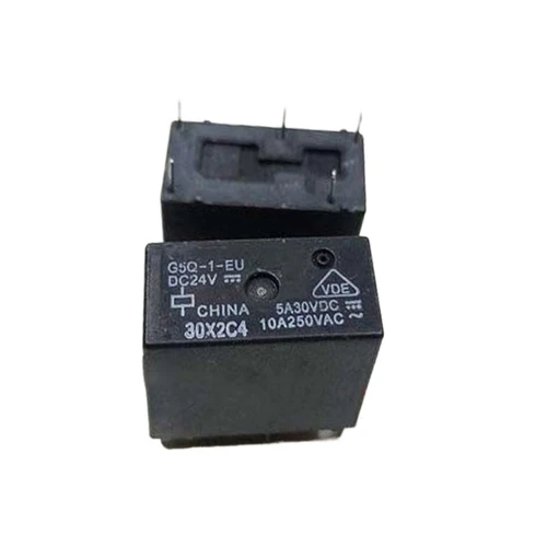 G5Q-1-EU-DC24V | Relay Electromechanical 24VDC SPDT 10A, DIP-5