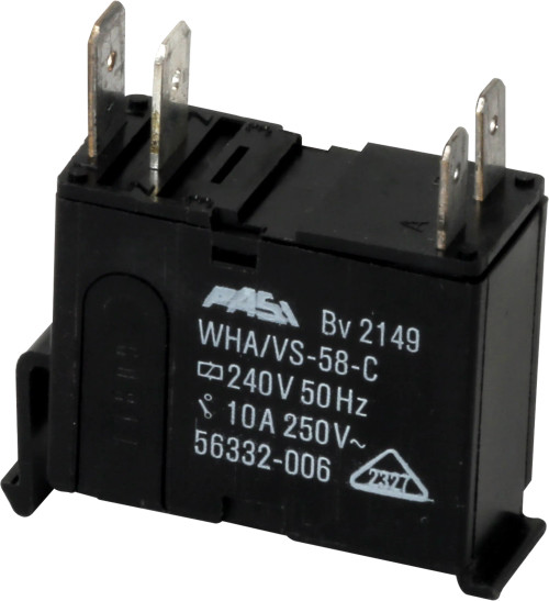 WHA/VS-58-C | Relay Electromechanical 240VAC SPST 10A, DIP-4
