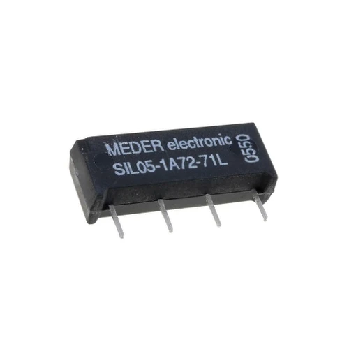 SIL05-1A72-71L | Relay Electromechanical 5VDC SPST 1.25A Reed Switch, SIL-4