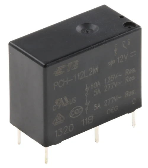 PCH-112L2M | Relay Electromechanical 12VDC SPST 5A, DIP-4
