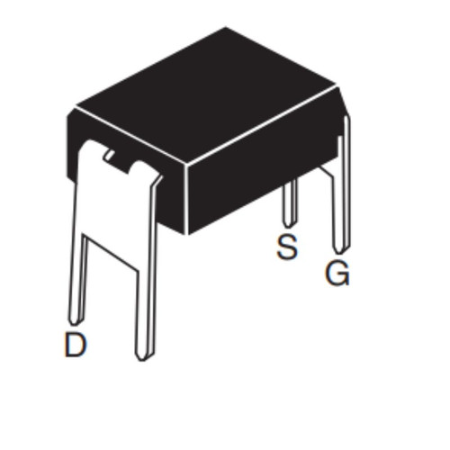 IRFD210P ; Transistor N-MOSFET 200V 0.38A 1W, DIP-4 HVMDIP