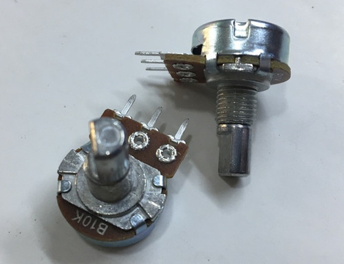 R16148D-1A-2-B10K | Resistor Variable 10kΩ Shaft Single Turn Potentiometer 125mW 20% 6mm