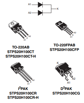 STPS20H100CG