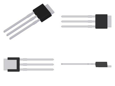 Lot De 5 Transistors NPN Nexperia PZT2222A - 40V 0.6A, Boîtier SC73/SOT23, Neufs