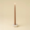White Daisy Candle Holder