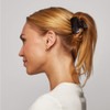 M Puffy Claw Clip - Black & Tort