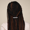 Mini Metal French Hair Pin & Clips 3 pc Set - Silver