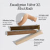 XL Velvet Heatless Curling Set - Eucalyptus