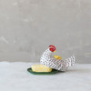 Stoneware Hen Butter Dish