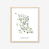 British Columbia - Pacific Dogwood print