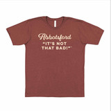 T-Shirt Abbotsford: It's Not That Bad!