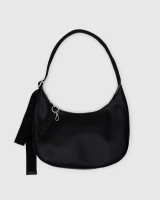 Crescent LEATHER MED Bag, Recyled