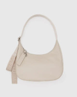 Crescent LEATHER MED Bag, Recyled