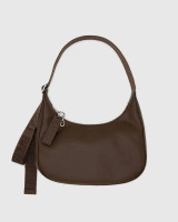 Crescent LEATHER MED Bag, Recyled