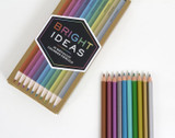 Metallic Pencils Bright Ideas