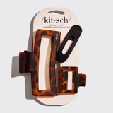 Rectangle Claw Clips 3pc -Assorted