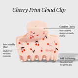 Cloud Clip M - Cherry Print